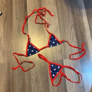 USA Micro String  Bikini